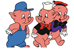 THREE LITTLE PIGS