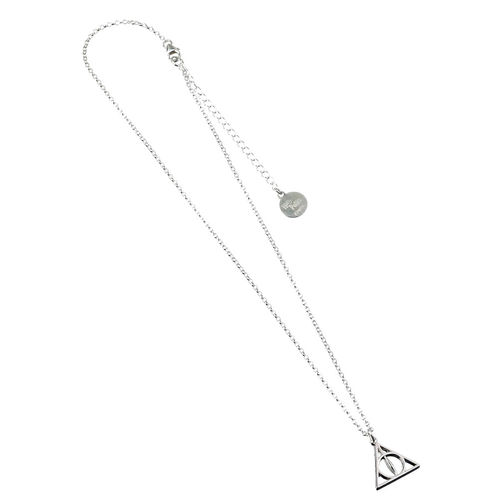 Harry Potter Deathly Hallows silver necklace