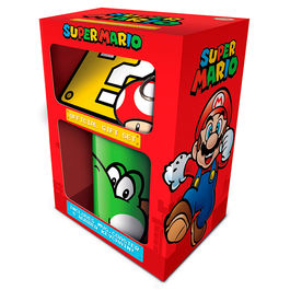 Set Taza + llavero Super Mario Nintendo