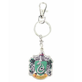 Harry Potter Slytherin shield metal keychain