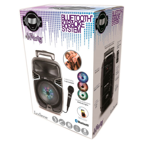 Trolley altavoz luminoso y karaoke