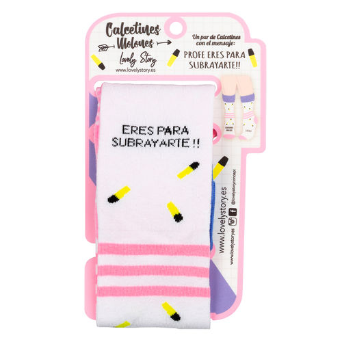 Calcetines - Profe Eres para Subrayarte