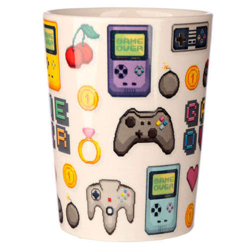 Game Over Joystick Pixel shaped handle mug