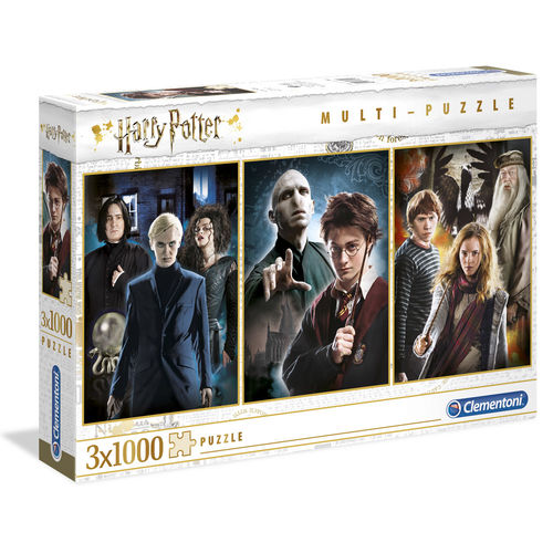 Harry Potter Characters pack 3 puzzles 3x1000pzs