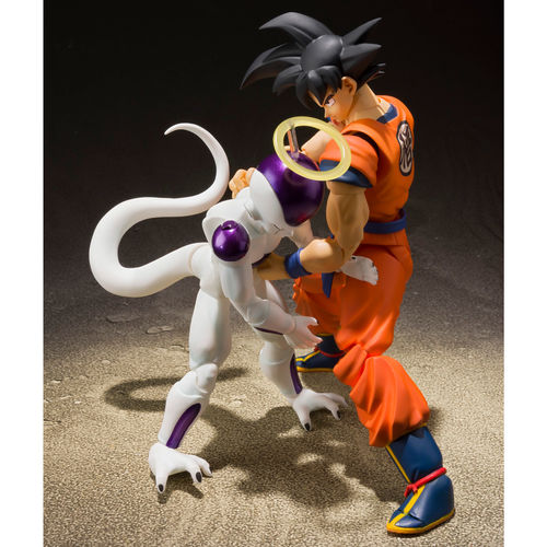 Figura Son Goku Saiyan Raised on Earth Dragon Ball 14cm