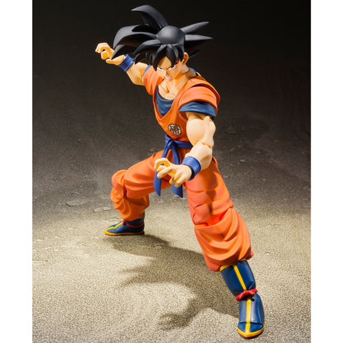 Figura Son Goku Saiyan Raised on Earth Dragon Ball 14cm