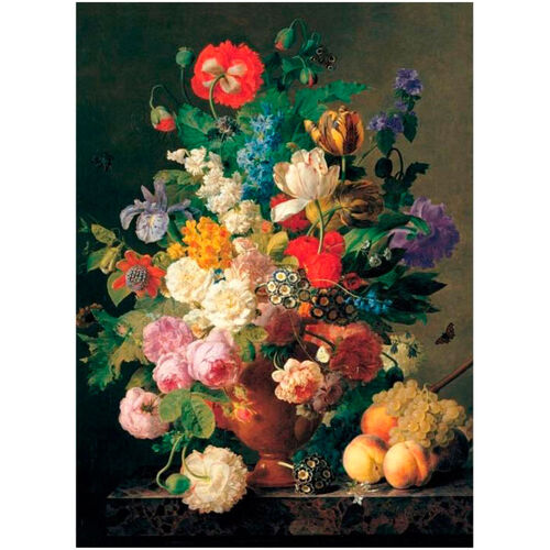 Louvre Museum Bowl of Flowers puzzle 1000pcs