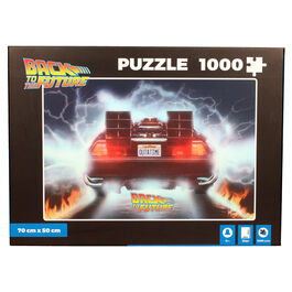 Back to the Future Delorean Out a Time puzzle 1000pcs