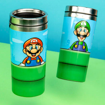 Nintendo Super Mario travel mug