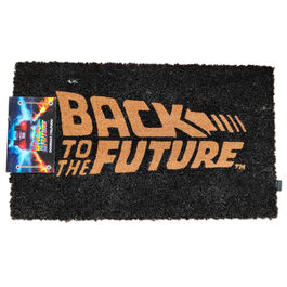 Back to the Future Logo doormat