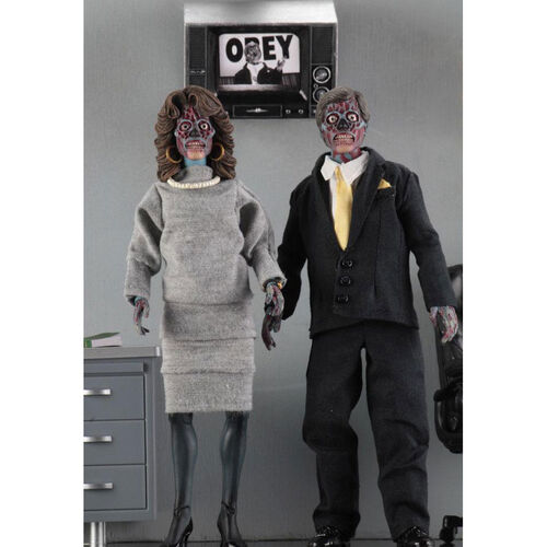 Set 2 figuras Estan Vivos They Live