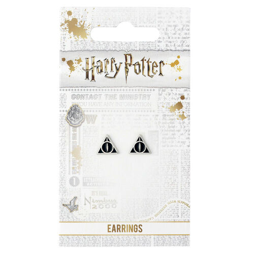 Harry Potter Deathly Hallows stud earrings