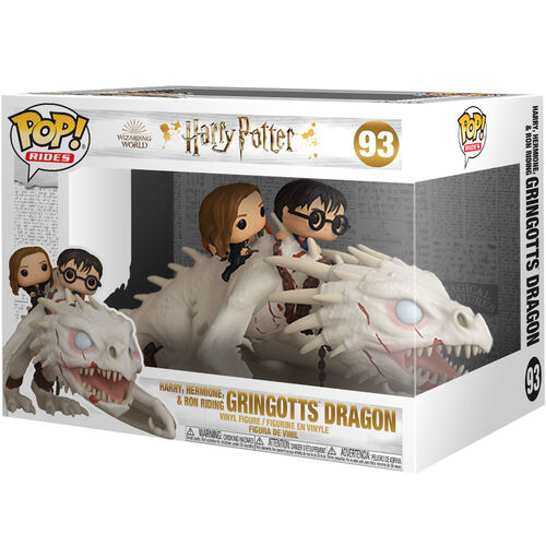 Figura POP Harry Potter Dragon with Harry, Ron, and Hermione