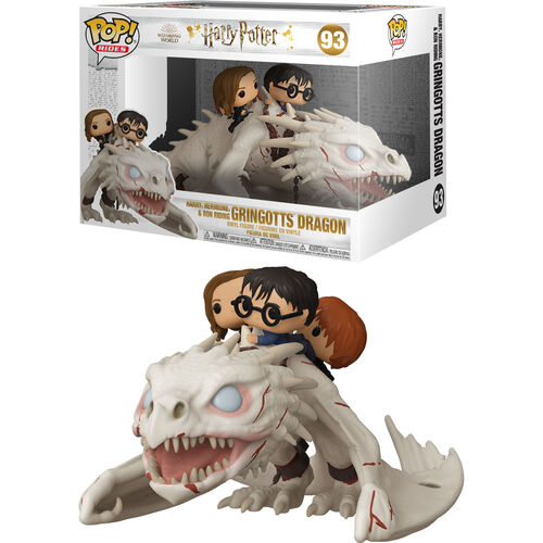 Figura POP Harry Potter Dragon with Harry, Ron, and Hermione