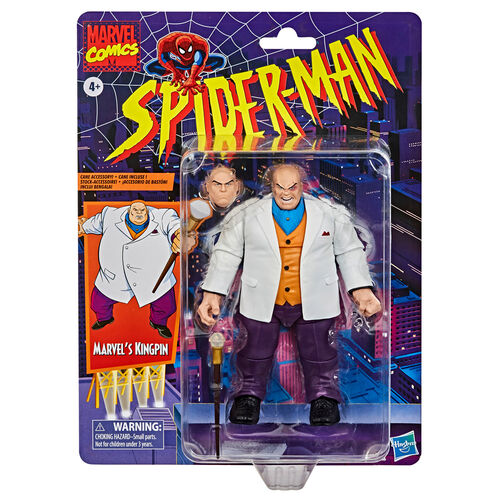 Figura Kingpin Spider-Man Vintage Marvel Comics 15cm