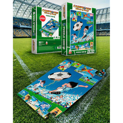 Puzzle Newpi vs Francis Campeones Oliver y Benji 1000pzs