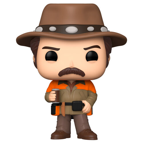 POP figure Parks and Rec Hunter Ron 5 + 1 Chase