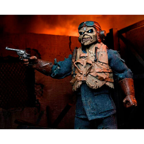 Figura Eddie Aces High Iron Maiden 20cm
