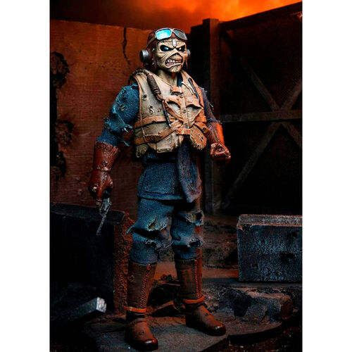 Figura Eddie Aces High Iron Maiden 20cm