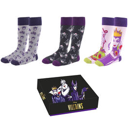 Set 3 calcetines Villanas Disney