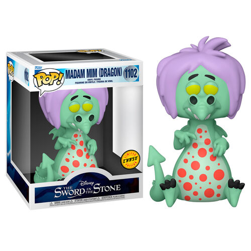 POP figure Disney The Sword in the Stone Mim as Dragon 15cm 10+2 Chase