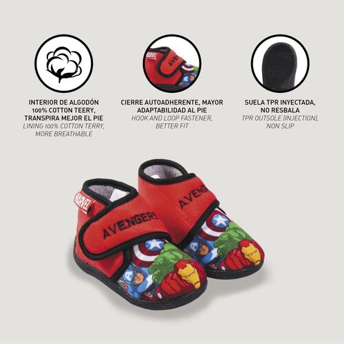 Marvel Avengers slippers