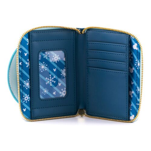 Loungefly Disney Snowman Mickey Minnie wallet