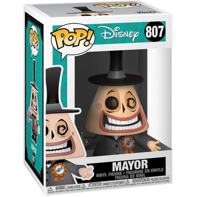 Figura POP Disney Pesadilla Antes de Navidad Mayor with Megaphone