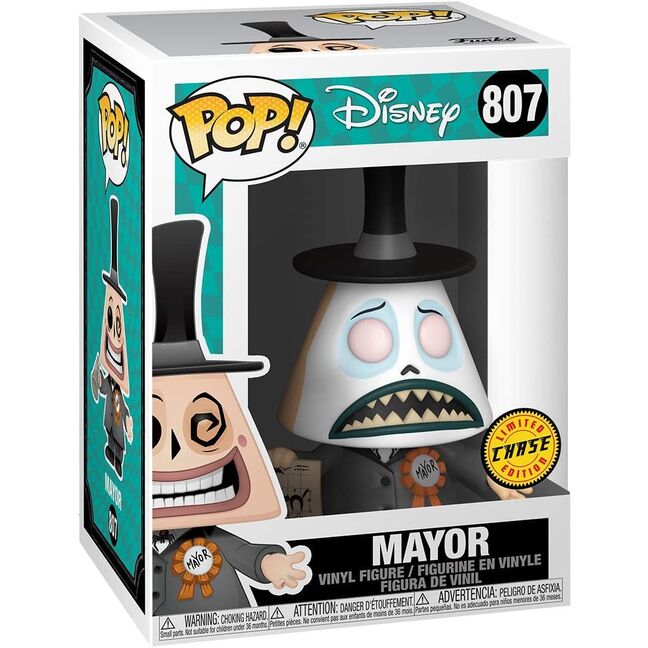 Figura POP Disney Pesadilla Antes de Navidad Mayor with Megaphone