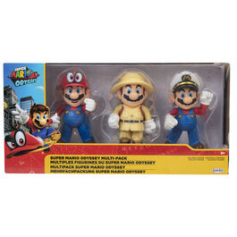 Nintendo Super Mario set 3 figures 10cm