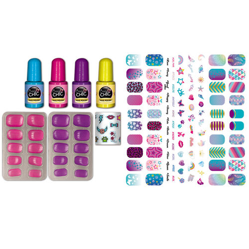 Crazy chic Glow in the dark nails