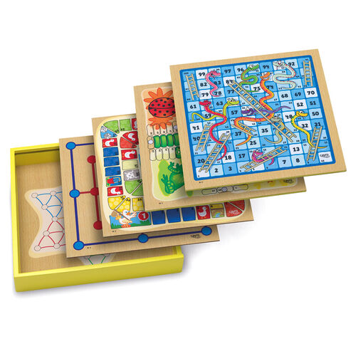 Set 30 juegos mesa madera
