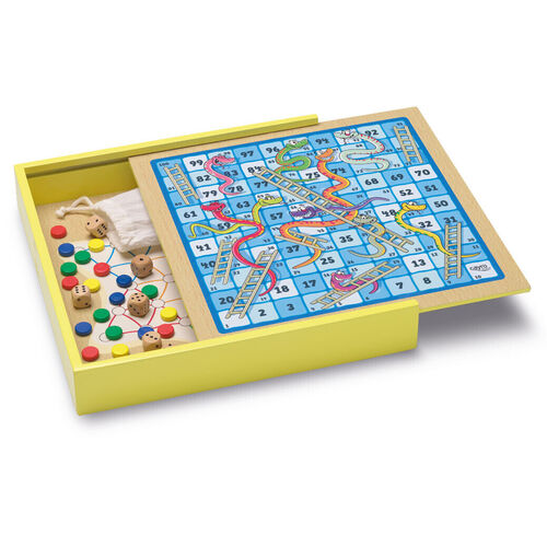 Set 30 juegos mesa madera