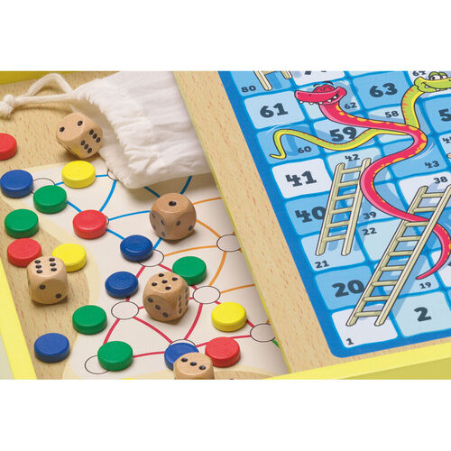 Set 30 juegos mesa madera