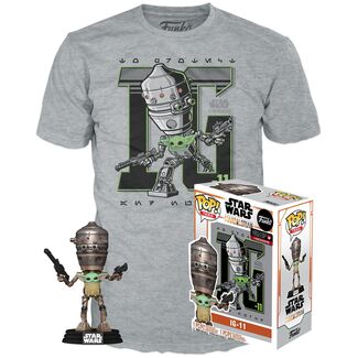 Set figura POP & Tee Star Wars IG-11 With the Child Exclusive