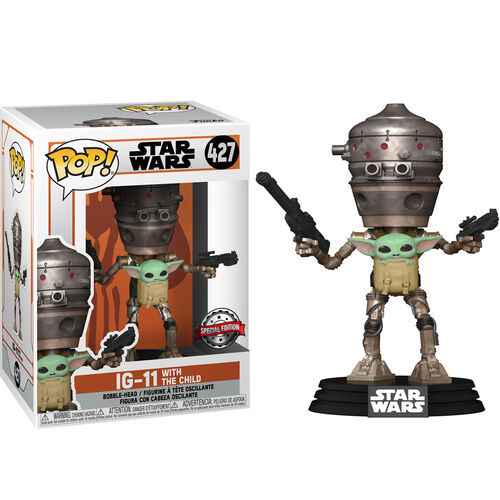 Set figura POP & Tee Star Wars IG-11 With the Child Exclusive