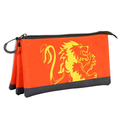 Harry Potter Gryffindor triple pencil case