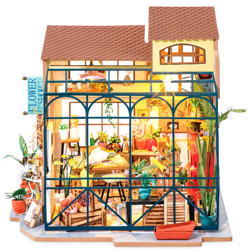 Emily s Flower Shop miniature house model 258pcs