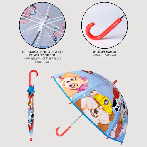 Paw Patrol bubble manual umbrella 45cm