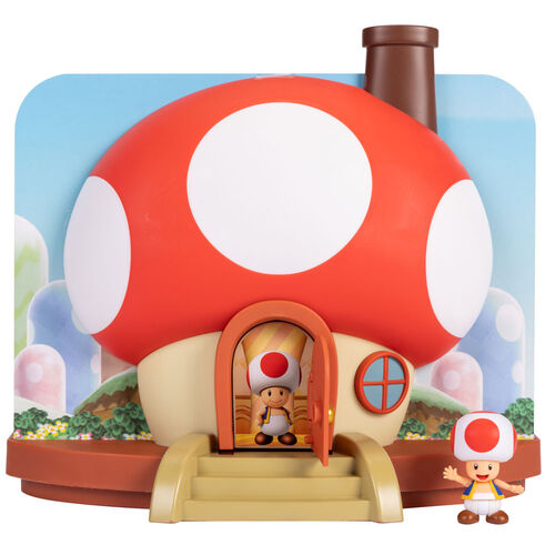 Playset Casa Toad Super Mario Bros
