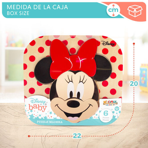 Puzzle madera Minnie Disney