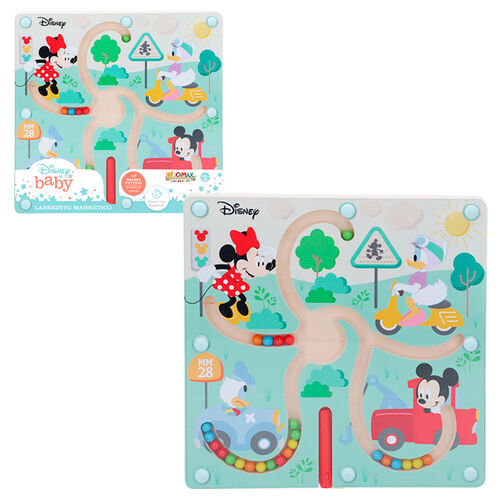 Laberinto magnetico Baby Disney madera