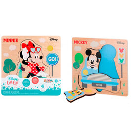 Disney Mickey Minnie assorted wooden puzzle