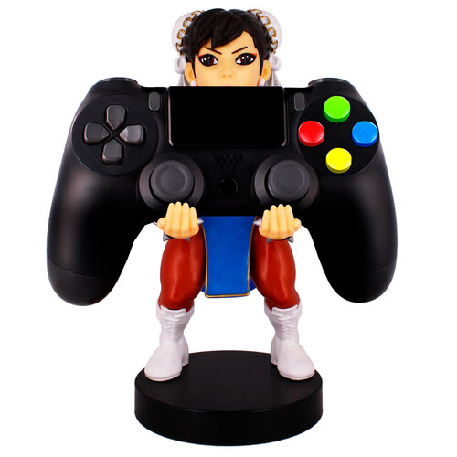 Street Fighter Chun Li figure clamping bracket Cable guy 20cm