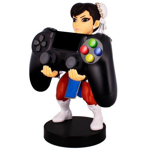 Street Fighter Chun Li figure clamping bracket Cable guy 20cm