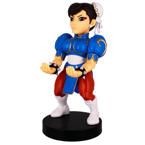 Street Fighter Chun Li figure clamping bracket Cable guy 20cm