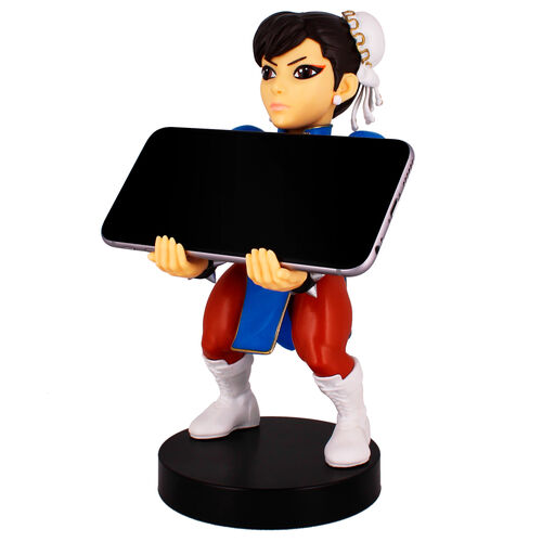 Street Fighter Chun Li figure clamping bracket Cable guy 20cm