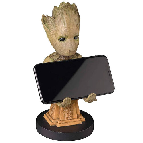 Marvel Guardians of the Galaxy Groot Plinth figure clamping bracket Cable guy 20cm
