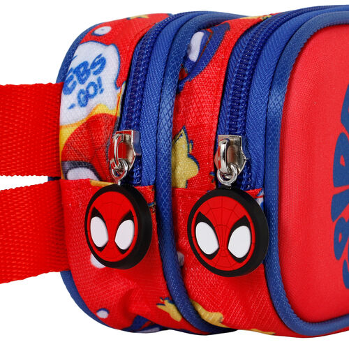 Marvel Spidey Spider-Man Gang 3D double pencil case