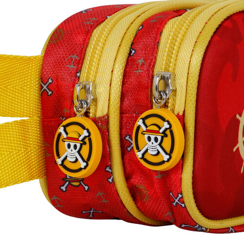 One Piece Luffy 3D double pencil case